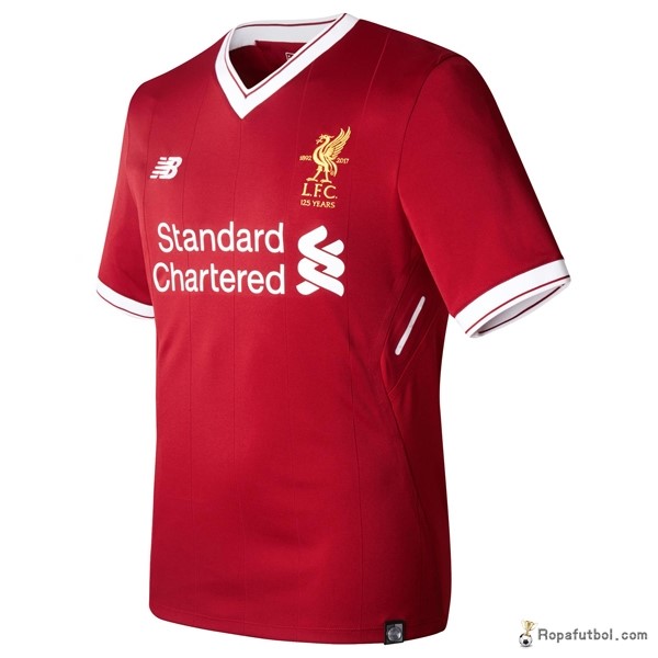 Tailandia Camiseta Liverpool Replica Primera Ropa 2017/18 Rojo